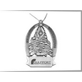 Pewter Finish Christmas Tree Ornament